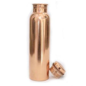 Plain copper bottles - home and decore beautiful Vibrant handmde object.