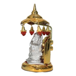 Small Home Temple for prayers - small size poojaghar- Gifts for All Occasions - Peaceful & Meditating Atmosphere - Negative Energy Absorption