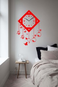Square Pendulum Based Clock - Suitable For The Decoration Of A House - Foremost Gifting Material for Your Friends, Relatives and Close Ones