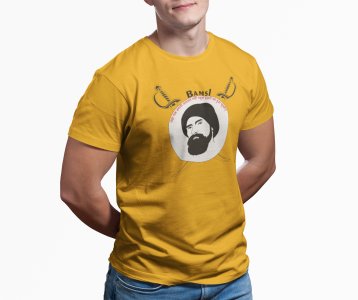 Waha Dua Pohchti hai - Yellow - The Ertugrul Ghazi - 100% cotton t-shirt for Men with soft feel and a stylish cut