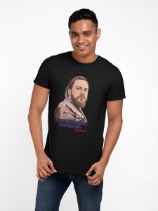 Imaan Ki talab - Black - The Ertugrul Ghazi - 100% cotton t-shirt for Men with soft feel and a stylish cut