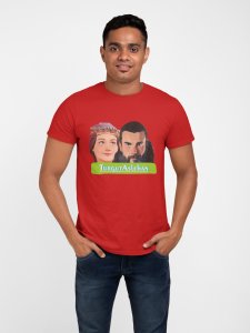 Turgut Aslehan - Red - The Ertugrul Ghazi - 100% cotton t-shirt for Men with soft feel and a stylish cut