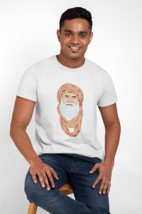 Ibn-UL-ARABI Illustration - White - The Ertugrul Ghazi - 100% cotton t-shirt for Men with soft feel and a stylish cut