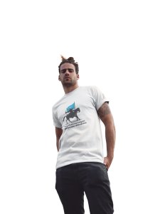 Halat-E-Jung - White - The Ertugrul Ghazi - 100% cotton t-shirt for Men with soft feel and a stylish cut