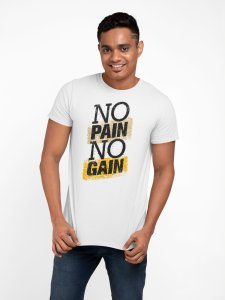 No pain- printed Fun and lovely - Family things - Comfy tees for Men