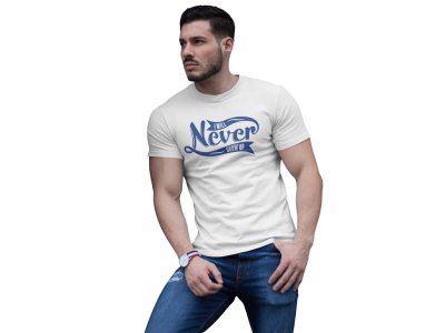 Never grow up - printed T-shirts - Men's stylish clothing - Cool tees for boys