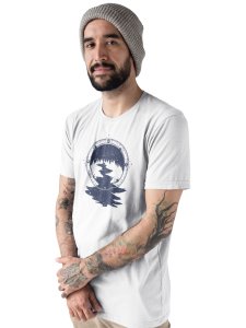 Asthetic lake - printed T-shirts - Men's stylish clothing - Cool tees for boys