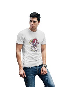Printed white T-shirts - Men's stylish clothing - Cool tees for boys