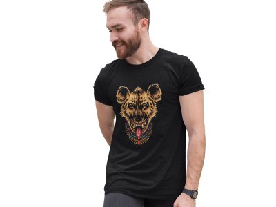 Hyna -round crew neck cotton tshirts for men