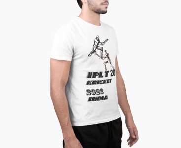 IPL 2022 - White - Printed - Sports cool Men's T-shirt