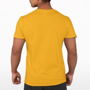 I can do all - Yellow - Printed - Sports cool Men's T-shirt