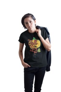 Fall in love, pumpkin - Spookily Awesome Halloween Tshirts