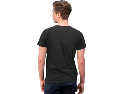 Dogs are doctors, their medicine is love - printed stylish Black cotton tshirt- tshirts for men