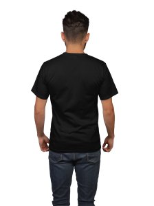 This Is A Dog House- printed stylish Black cotton tshirt- tshirts for men