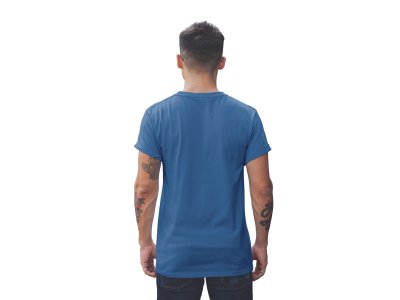 Dog dancing - printed stylish Black cotton tshirt- tshirts for men