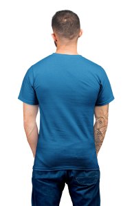 The Dog Father - printed stylish Black cotton tshirt- tshirts for men