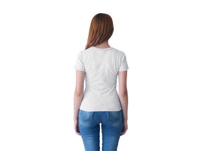 Piano -White - Women's - printed T-shirt - comfortable round neck Cotton
