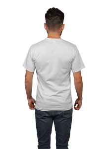 Intense music- White - Men's - printed T-shirt - comfortable round neck Cotton