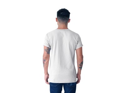 Dj controller - White - Men's - printed T-shirt - comfortable round neck Cotton