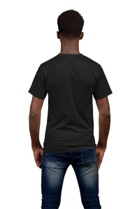 Muiscal instrument-Black- Men's - printed T-shirt - comfortable round neck Cotton