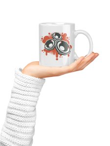 Music Base - music themed printed ceramic white coffee and tea mugs/ cups for music lovers