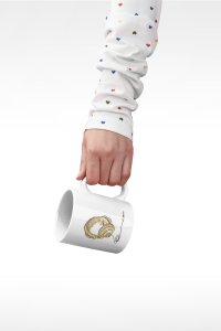 Headphones - music themed printed ceramic white coffee and tea mugs/ cups for music lovers