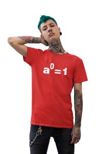 aDegree=1 -Clothes for Mathematics Lover - Suitable for Math Lover Person - Foremost Gifting Material for Your Friends, Teachers, and Close Ones