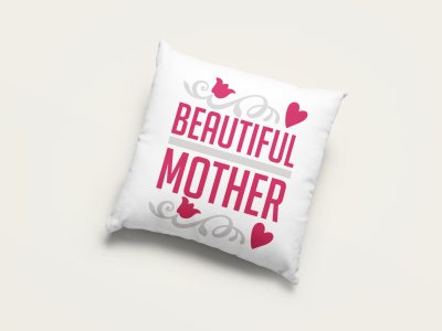 Beautiful mother- Printed Pillow Covers (Pack Of Two)