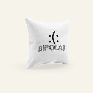 Bipolar- Printed Pillow Covers (Pack Of Two)