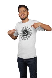 Taurus Mandala (White T) - Printed Zodiac Sign Tshirts - Made especially for astrology lovers people