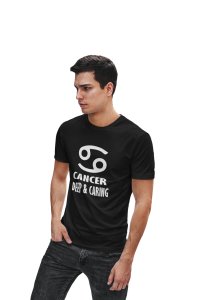 Cancer deep and caring - Printed Zodiac Sign Tshirts - Made especially for astrology lovers people
