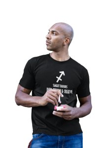 Sagittarius Deep feeling and creative - Printed Zodiac Sign Tshirts - Made especially for astrology lovers people