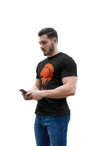 Leo, lion face - Printed Zodiac Sign Tshirts - Made especially for astrology lovers people