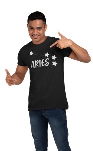 Aries stars - Printed Zodiac Sign Tshirts - Made especially for astrology lovers people