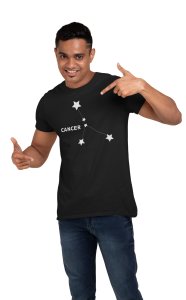 Cancer stares - Printed Zodiac Sign Tshirts - Made especially for astrology lovers people
