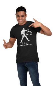 Libra, Sep 23- Oct 23 - Printed Zodiac Sign Tshirts - Made especially for astrology lovers people
