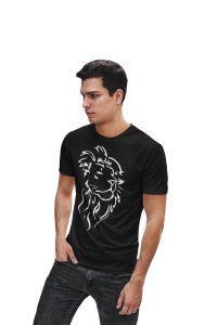 Lion face - Printed Zodiac Sign Tshirts - Made especially for astrology lovers people