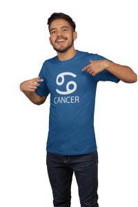 Picses(Blue T) - Printed Zodiac Sign Tshirts - Made especially for astrology lovers people
