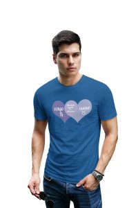 Virgo, Taurus, Match made in heaven(Blue T) - Printed Zodiac Sign Tshirts - Made especially for astrology lovers people