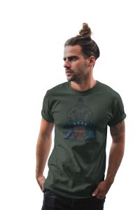 Work Hard, Dream Big, (BG Black), Round Neck Gym Tshirt - Foremost Gifting Material for Your Friends and Close Ones