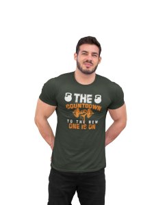 The Countdown To The New One Is On, Round Neck Gym Tshirt - Foremost Gifting Material for Your Friends and Close Ones