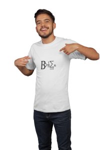 B>1/n Rootover x=i i=1 (White T) -Tshirts for Maths Lovers - Foremost Gifting Material for Your Friends and Close Ones