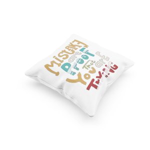 Mistek Are Proof That You're Trying- Printed Pillow Covers For  Bollywood Lovers(Pack Of Two)