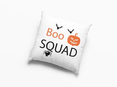 BOO Sqaud -Halloween Theme Pillow Covers (Pack Of 2)