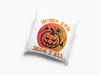 Bows and -Halloween Theme Pillow Covers (Pack Of 2)