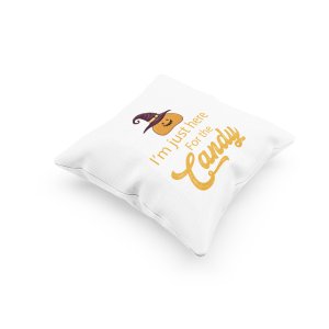 I'm just here -Halloween Theme Pillow Covers (Pack Of 2)