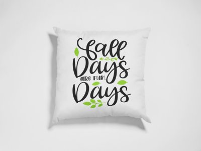 Fall Days Are Fun-Halloween Theme Pillow Covers (Pack Of 2)