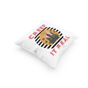 Creep -Haunted House -Halloween Theme Pillow Covers (Pack Of 2)