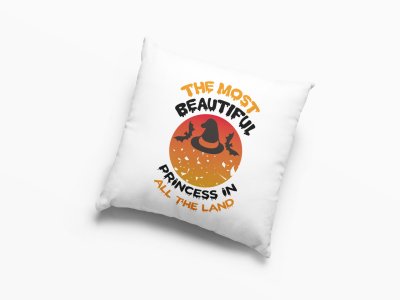 The Most Beutiful Princess-Halloween Theme Pillow Covers (Pack Of 2)