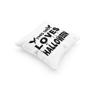 This Girl Loves Halloween-Two Birds-Halloween Theme Pillow Covers (Pack Of 2)
